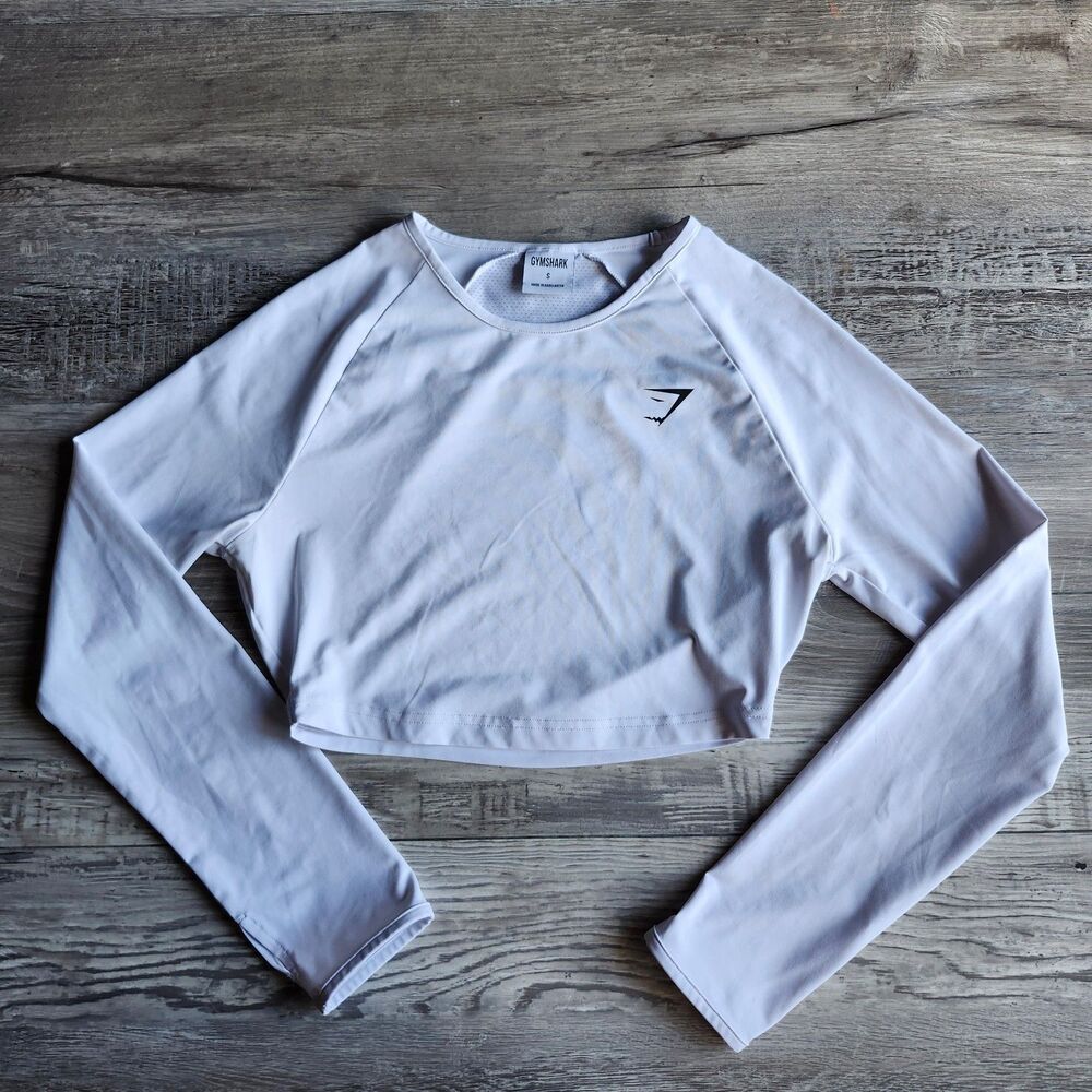 (S) Gymshark cropped long sleeve